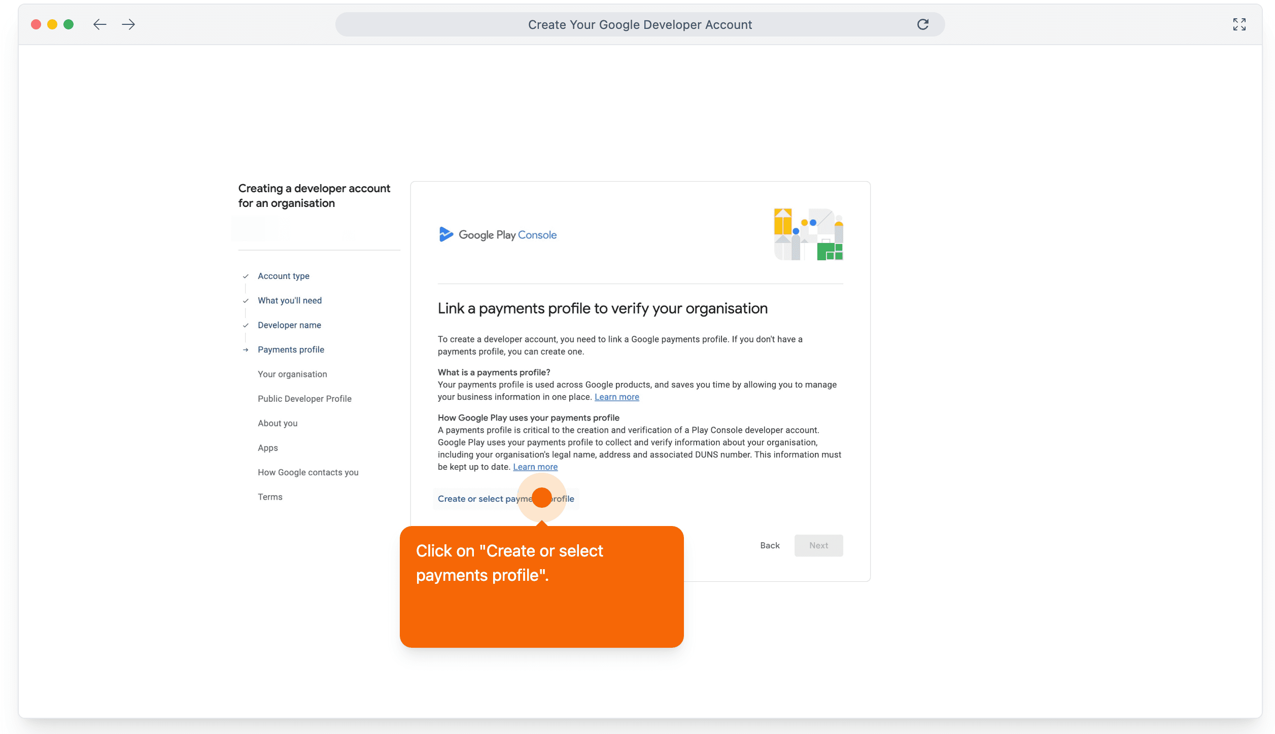 Requirements page
