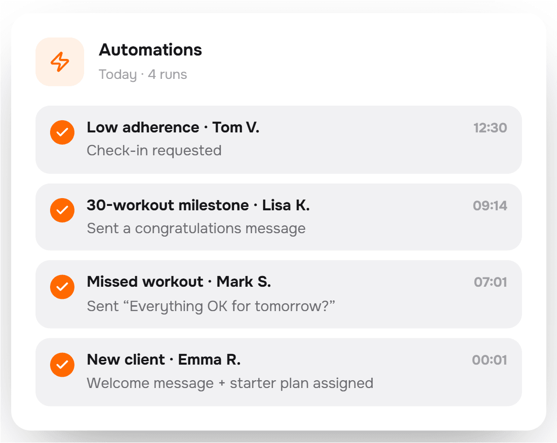Workflows that run themselves