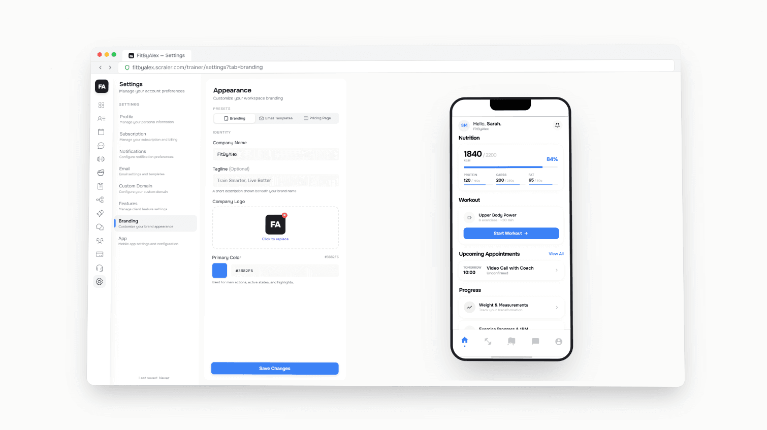 Custom Branding