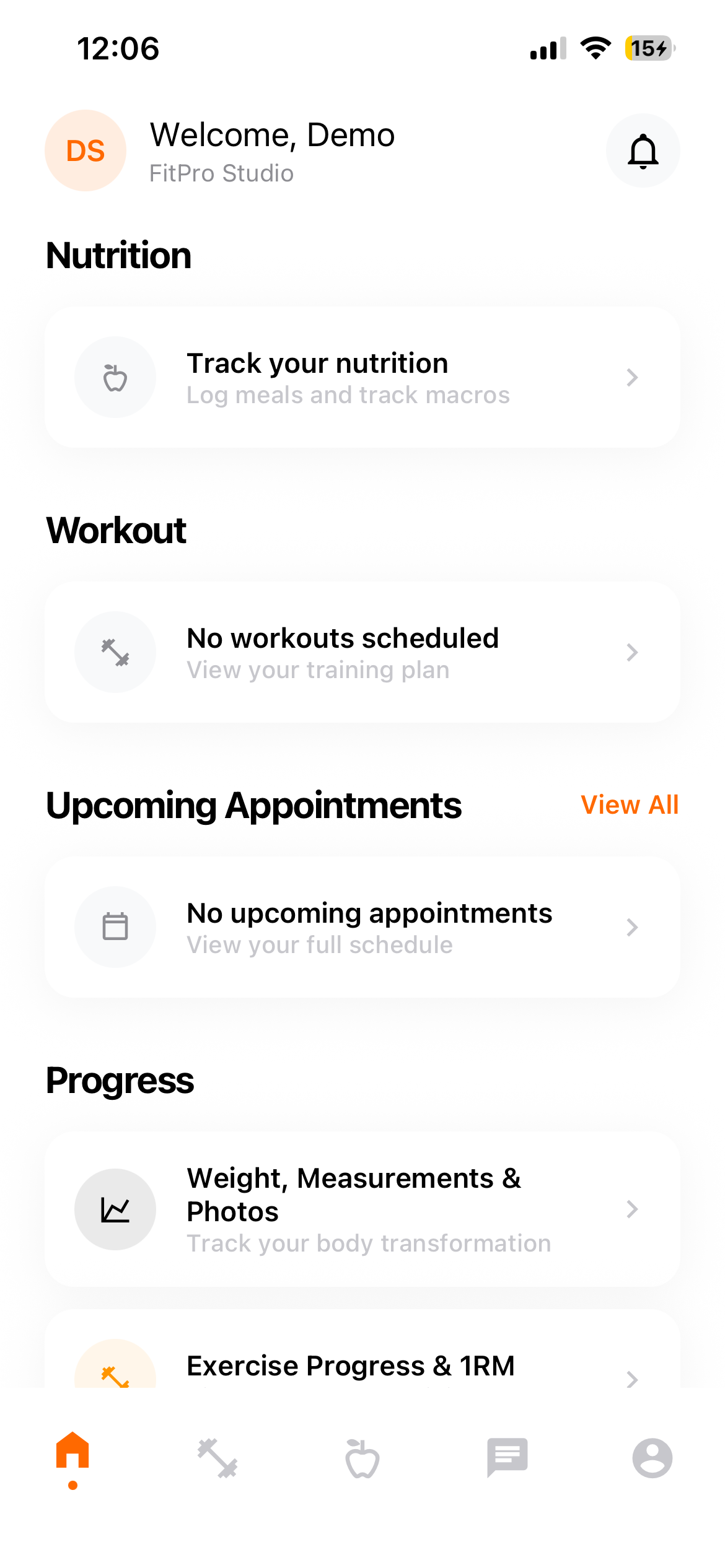 Client App Features