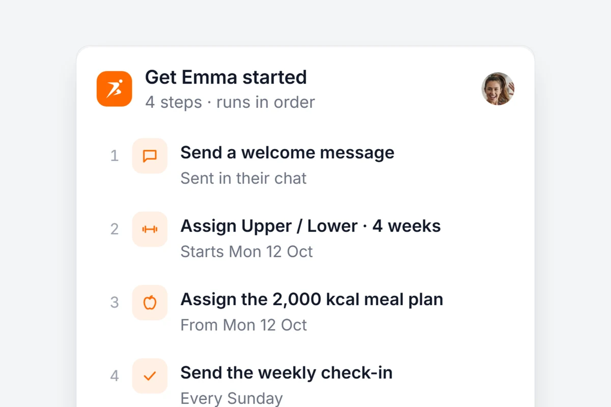 Onboard a new client