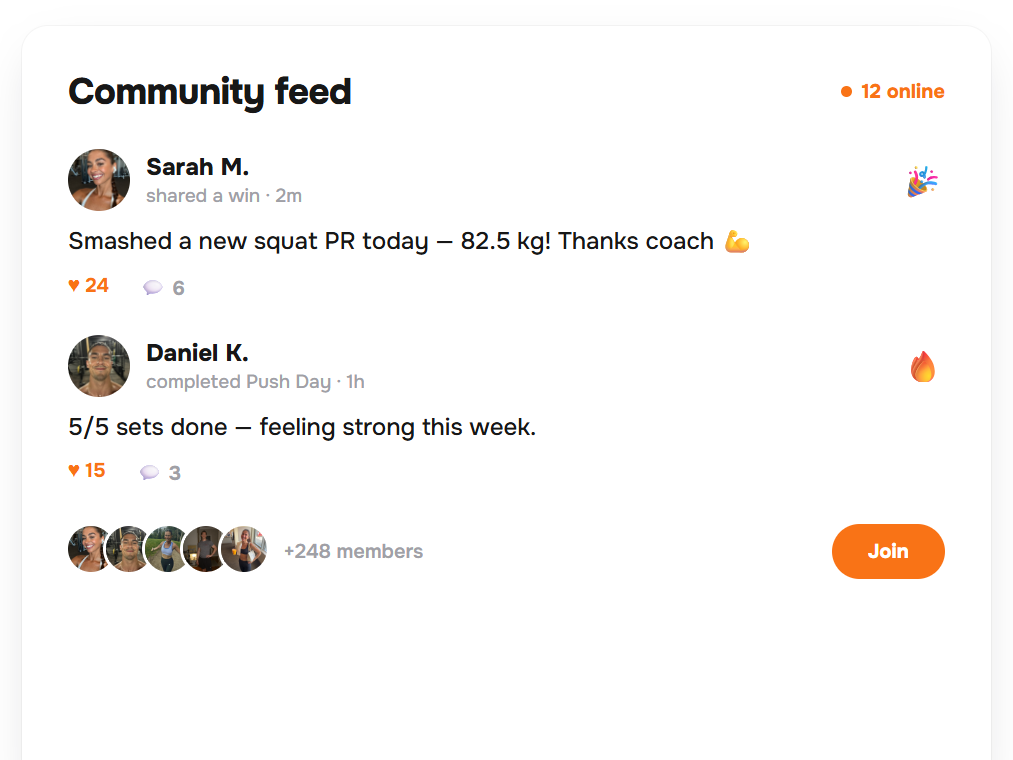 Your own client community